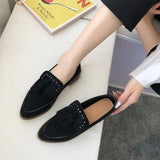 Chaussures Vintage British À Pompons