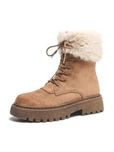 Bottes Femme Fourrure Chaudes