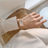Montre Carrée Rétro Dentelle