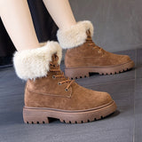 Bottes Femme Fourrure Chaudes