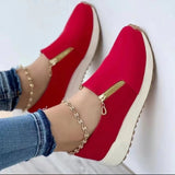 Baskets Femme Fermeture Éclair Pointues