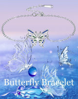 Bracelet papillon élégant niche femme