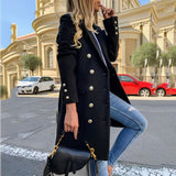 Manteau en Laine - Col Revers & Double Boutonnage