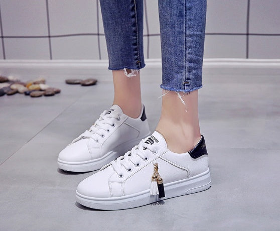 Petites Baskets Blanches Mesh
