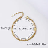 Bracelet torsadé femme en acier titane