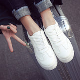 Chaussures Blanches Printemps Épaisses
