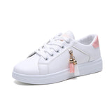 Petites Baskets Blanches Mesh