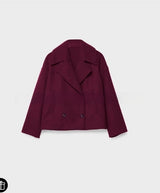 Manteau long femme style européen-américain