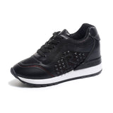 Chaussures Blanches Décontractées Épaisses