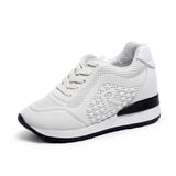 Chaussures Blanches Décontractées Épaisses