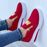 Baskets Grandes Tailles Femme Unies