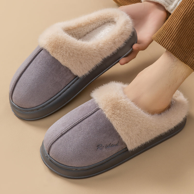 Pantoufles Unisex Moelleuses et Antidérapantes pour la Maison