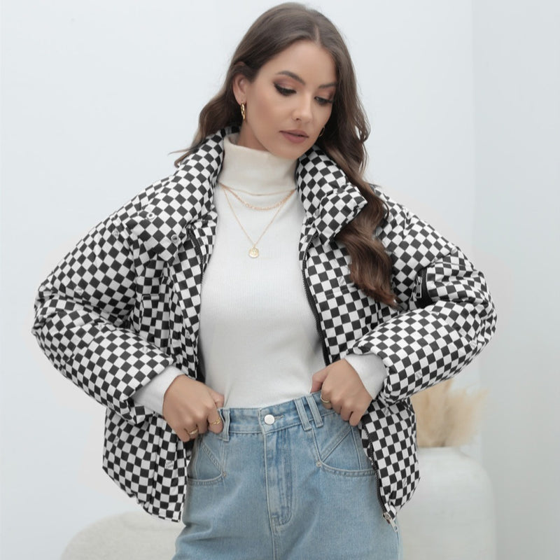 Veste matelassée chaude femme