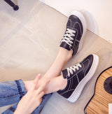 Chaussures Blanches Printemps Épaisses