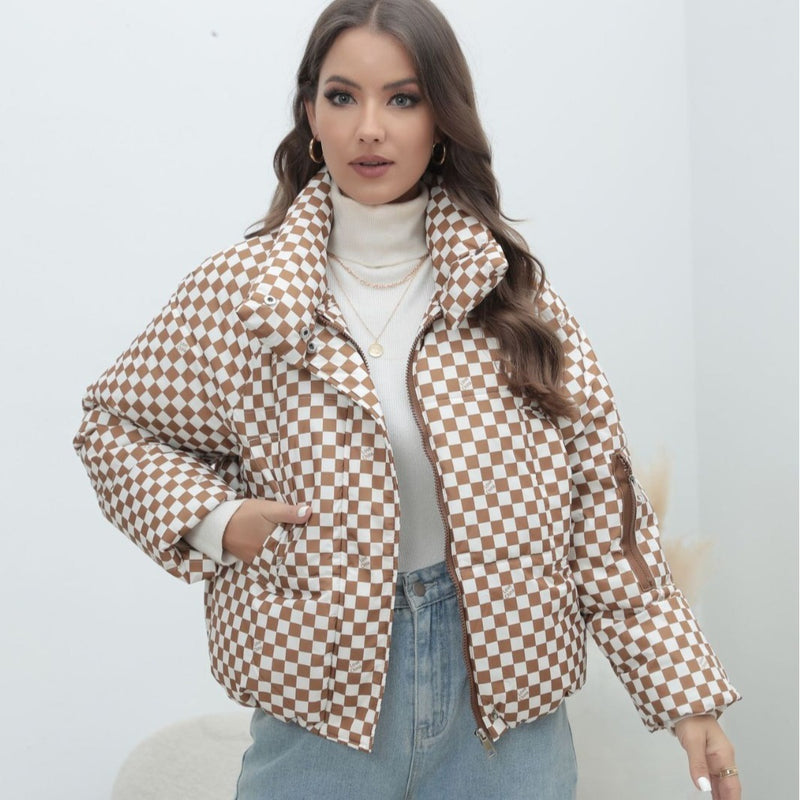 Veste matelassée chaude femme