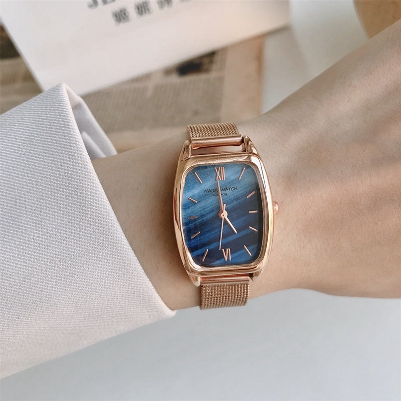 Montre Carrée Rétro Dentelle