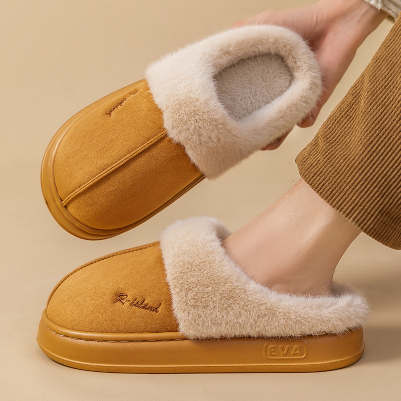 Pantoufles Unisex Moelleuses et Antidérapantes pour la Maison