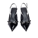 Escarpins Femme Talons Aiguilles Boucle