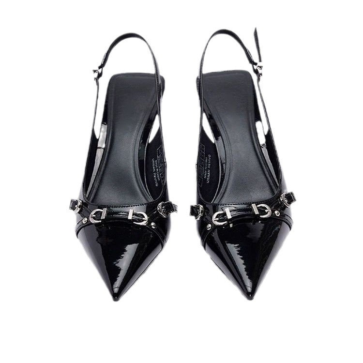 Escarpins Femme Talons Aiguilles Boucle