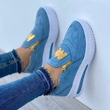 Baskets Grandes Tailles Femme Unies