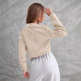 Cardigan tendance style rétro femme