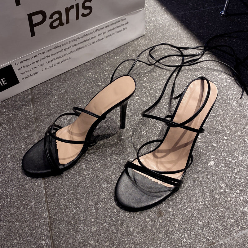 Sandales Talons Aiguilles Brides