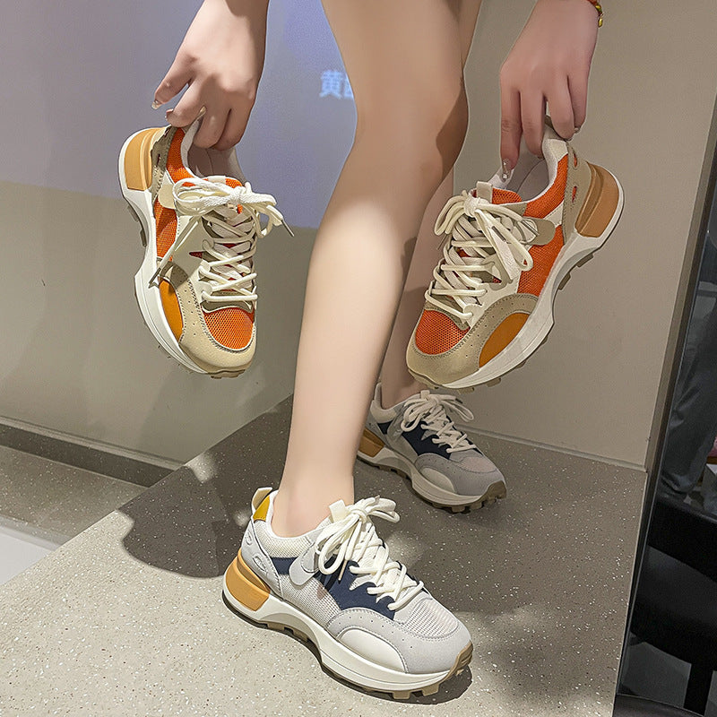 Chaussures de sport à semelle épaisse