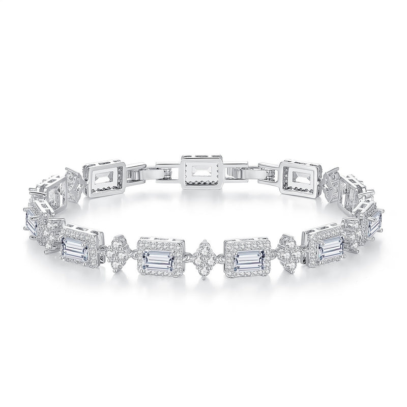 Bracelet ajustable zircon femme tendance
