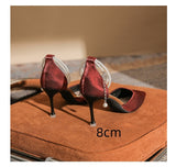 Sandales Talons Aiguilles Boucle