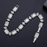Bracelet ajustable zircon femme tendance