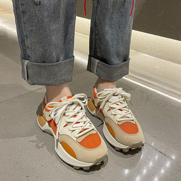 Chaussures de sport à semelle épaisse