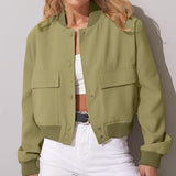 Veste femme à grand col