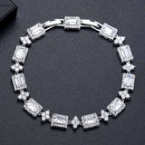 Bracelet ajustable zircon femme tendance