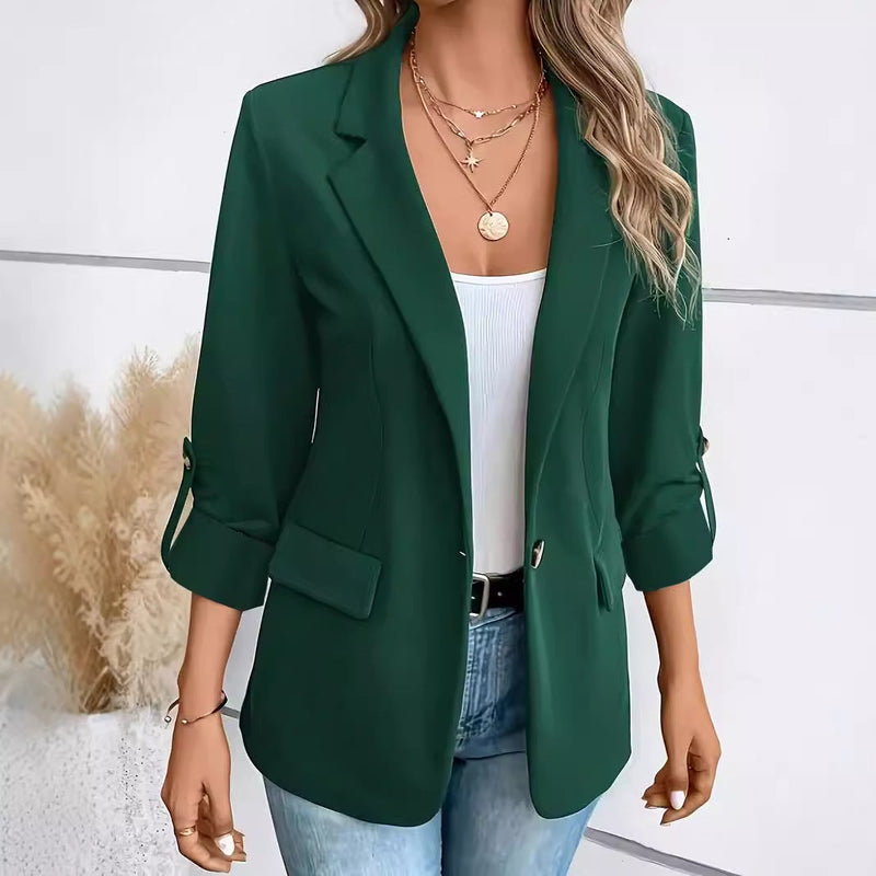 Manteau de Costume à Manches Longues pour l'Automne-Hiver