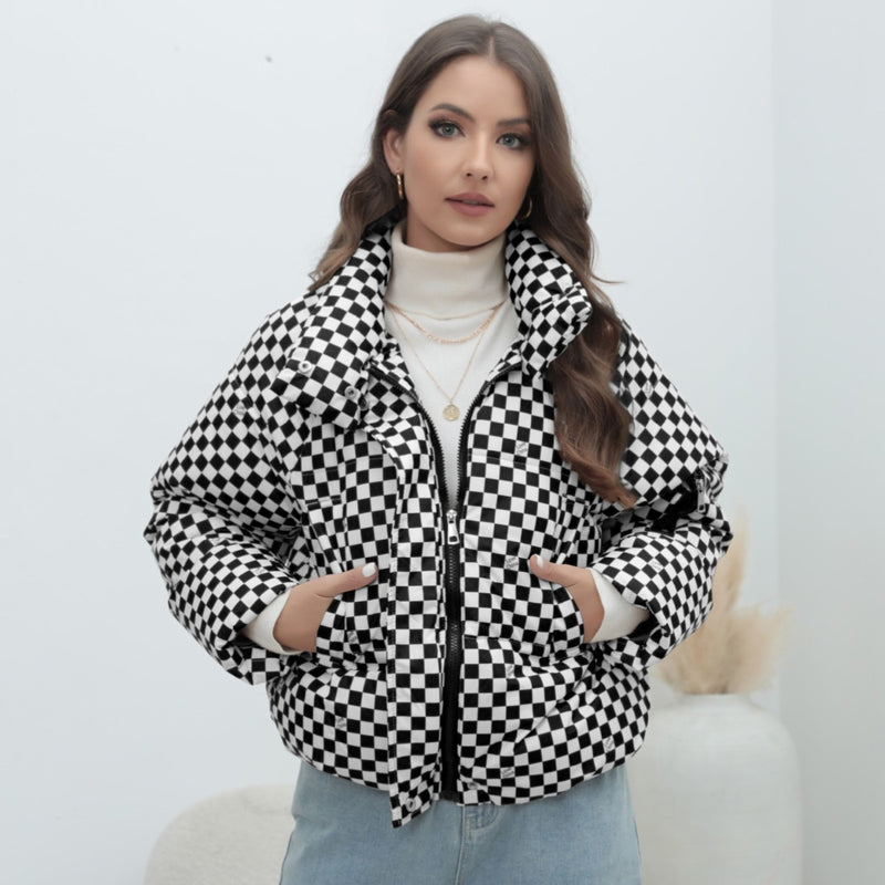 Veste matelassée chaude femme