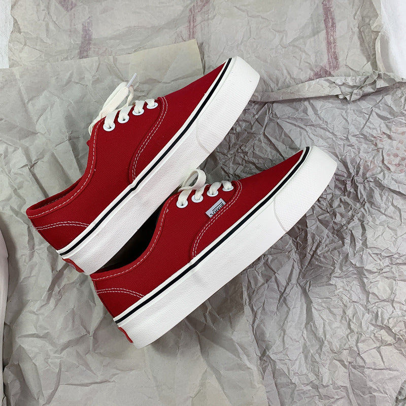 Baskets Toile Basses Printemps Femmes